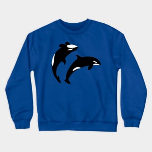 Orca pair Crewneck Sweatshirt